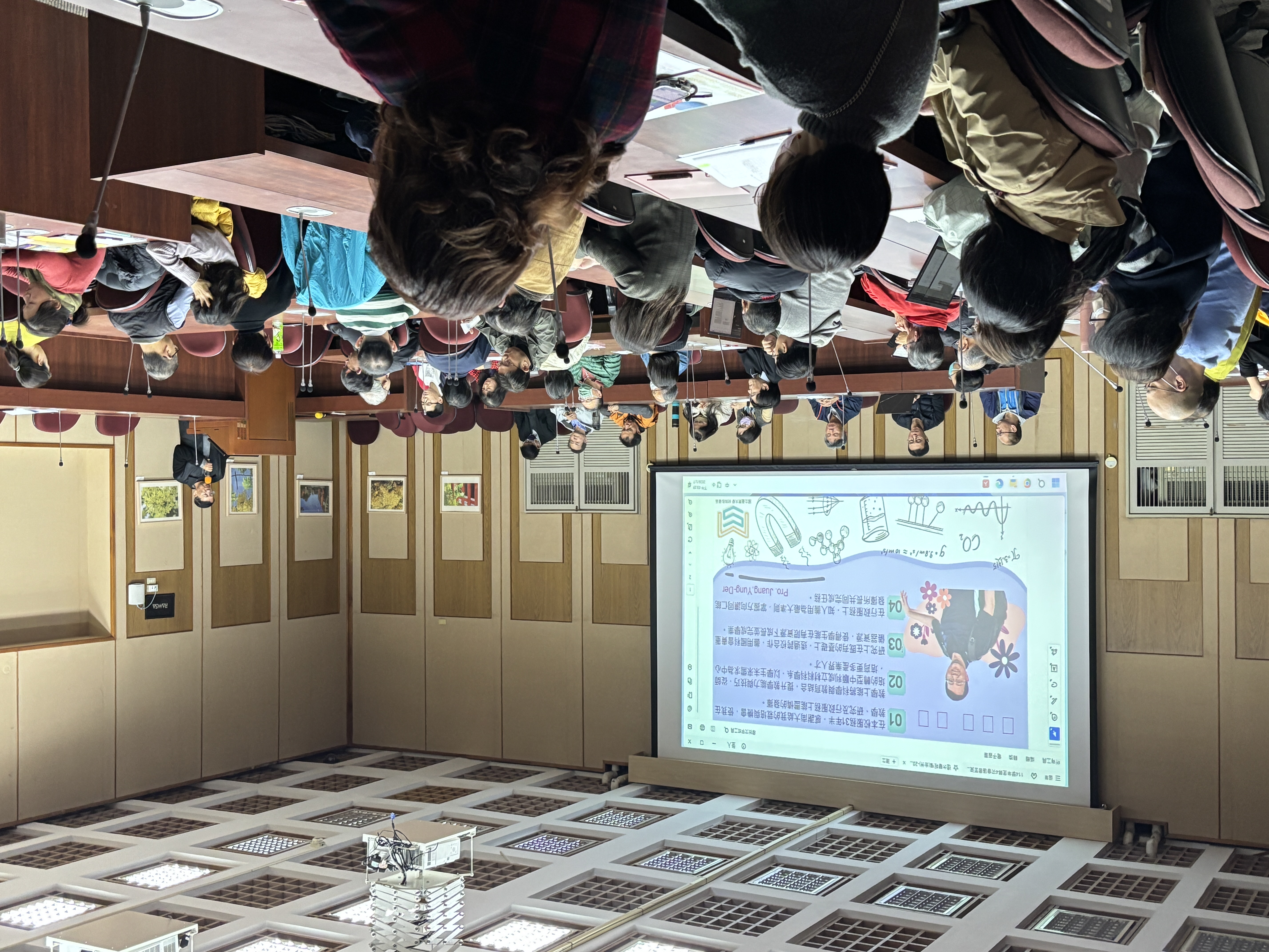 115年1月7日頒贈退休人員獎狀